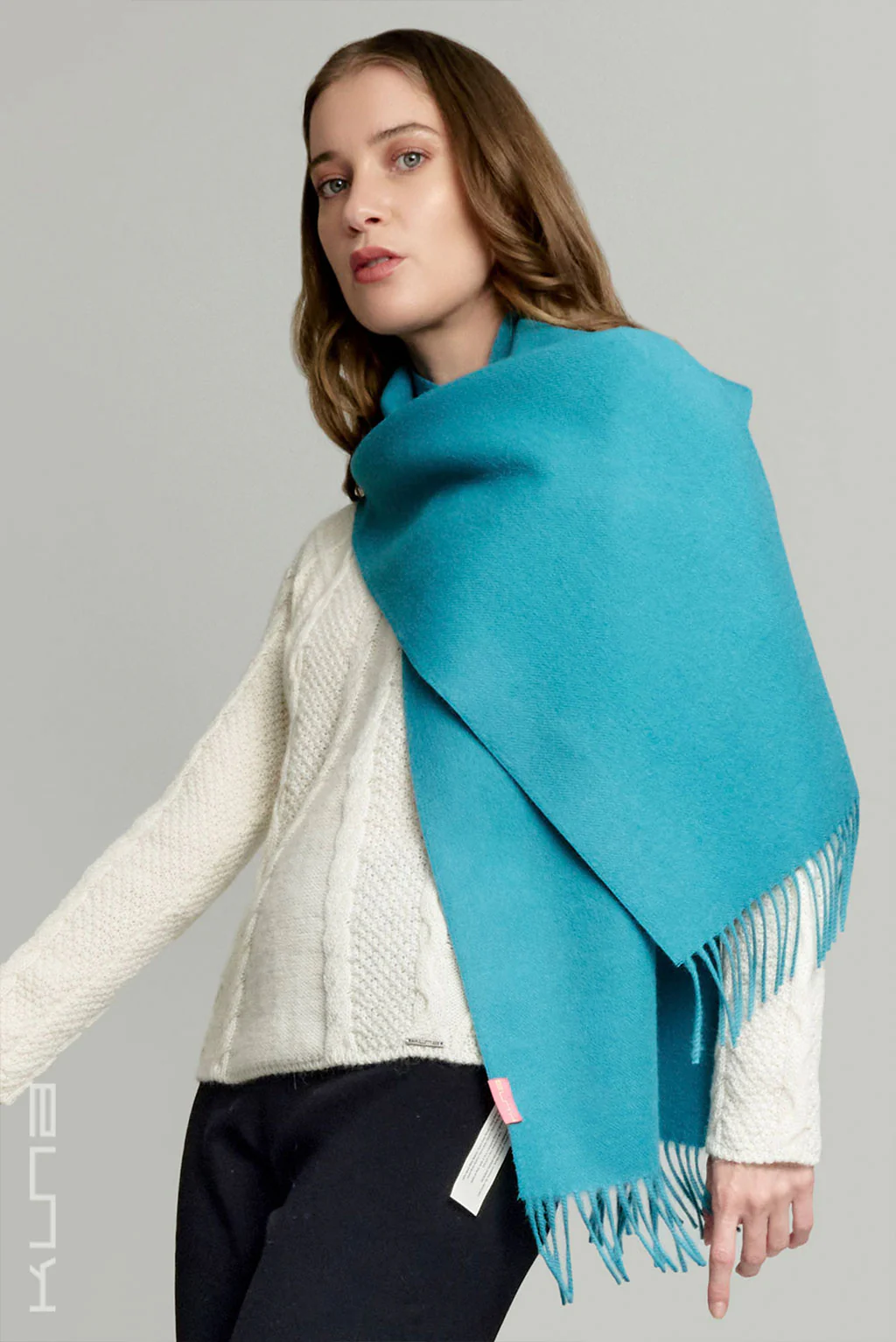 Adrian Baby Alpaca Scarf - 24 - Image 5