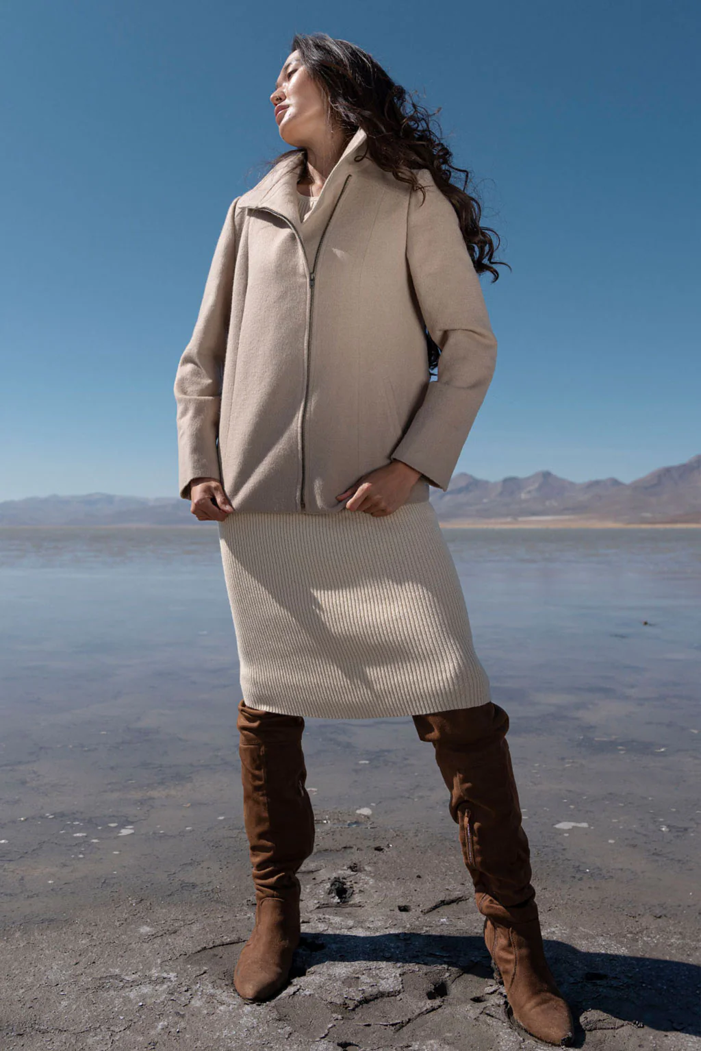 Anette Baby Alpaca Jacket - Image 5