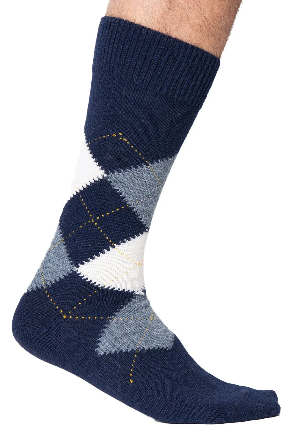 Argyle Baby Alpaca Socks - Image 6