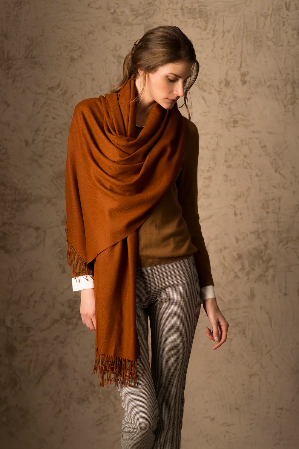 Bellinzona 100% Vicuña Shawl - Image 7