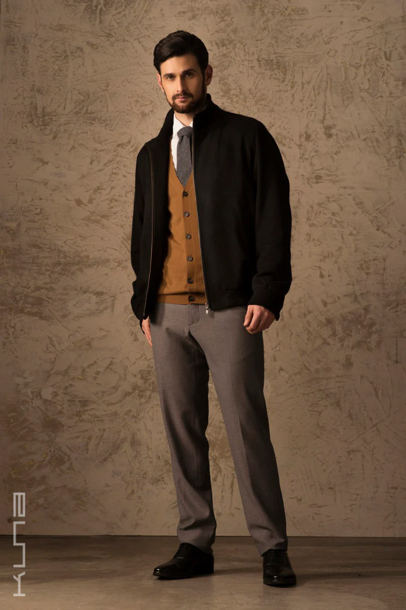 Benedict 100% Vicuña Bomber Jacket - Image 7