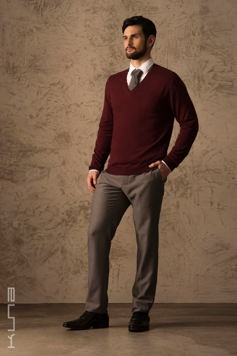 Brian 100% Vicuña Sweater - Image 10