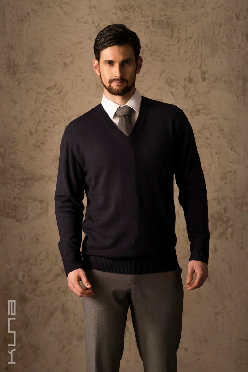 Brian 100% Vicuña Sweater - Image 12