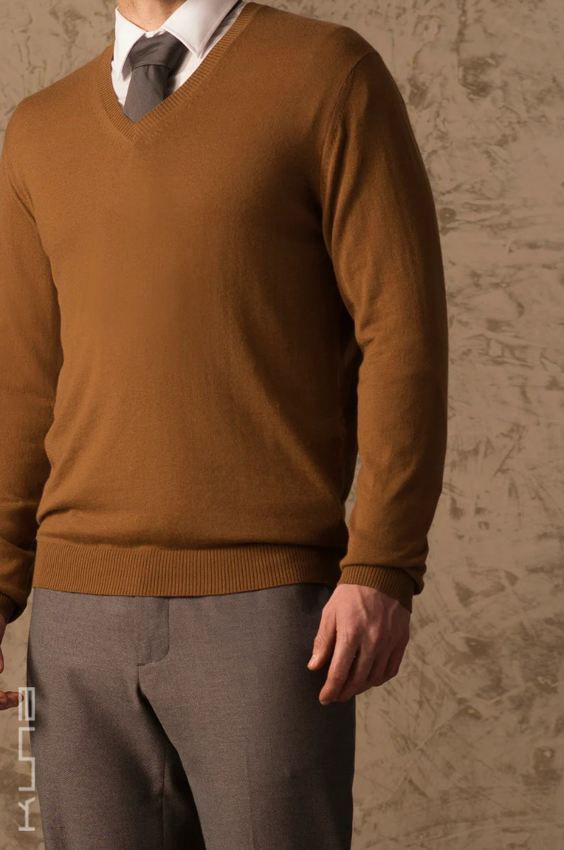 Brian 100% Vicuña Sweater - Image 5