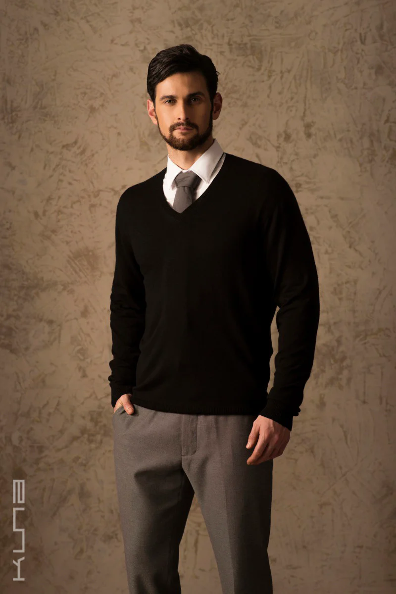 Brian 100% Vicuña Sweater - Image 6