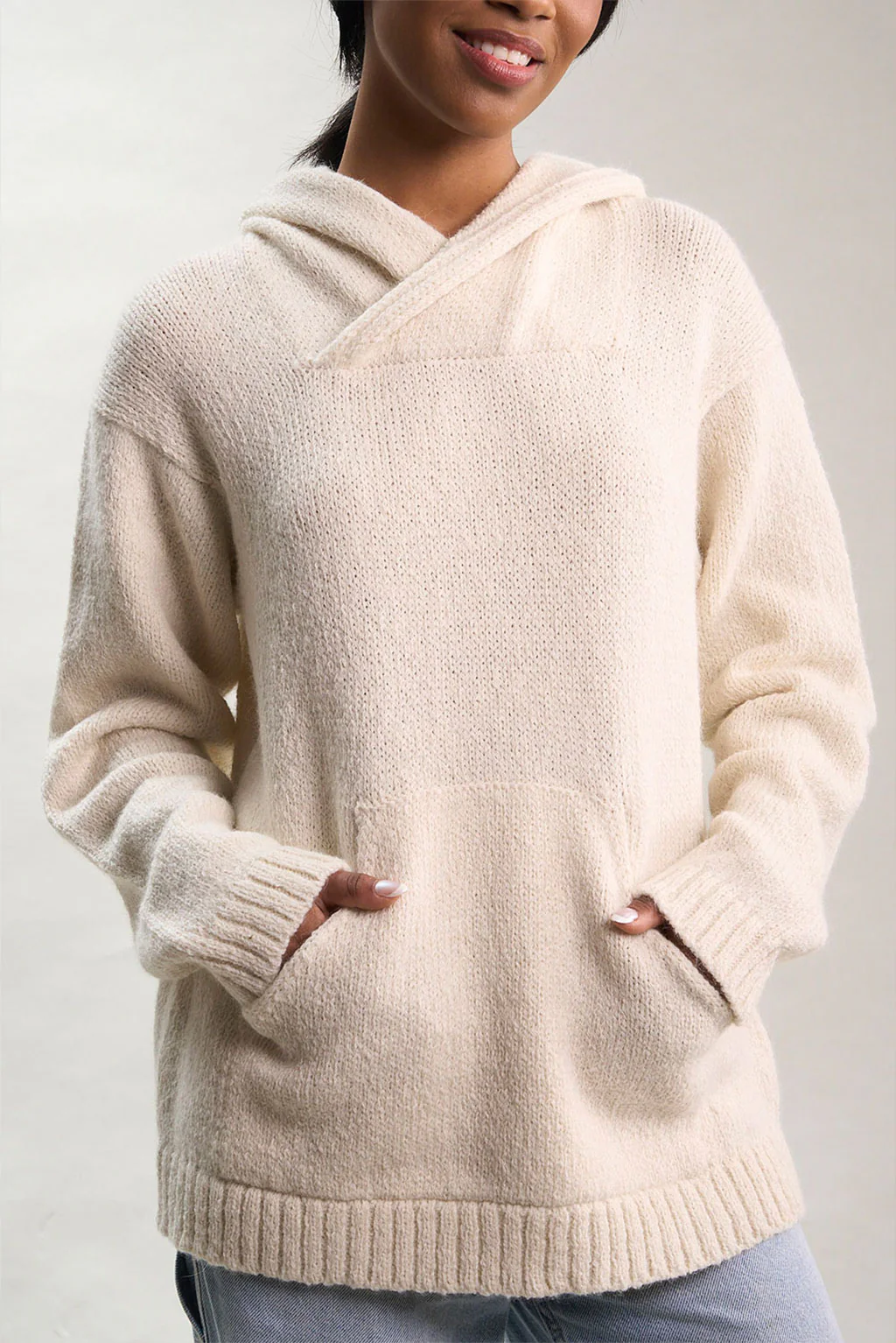 Briana Alpaca Hoodie Pullover - Image 15
