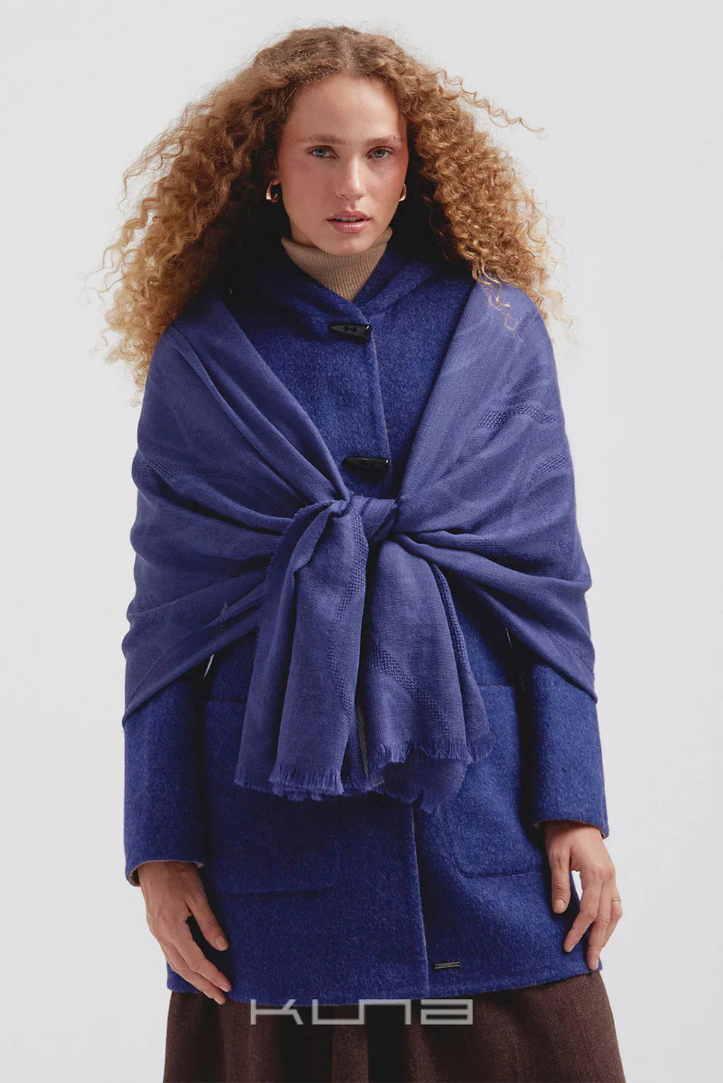 Canvas Baby Alpaca & Silk Wrap/Scarf - Image 4