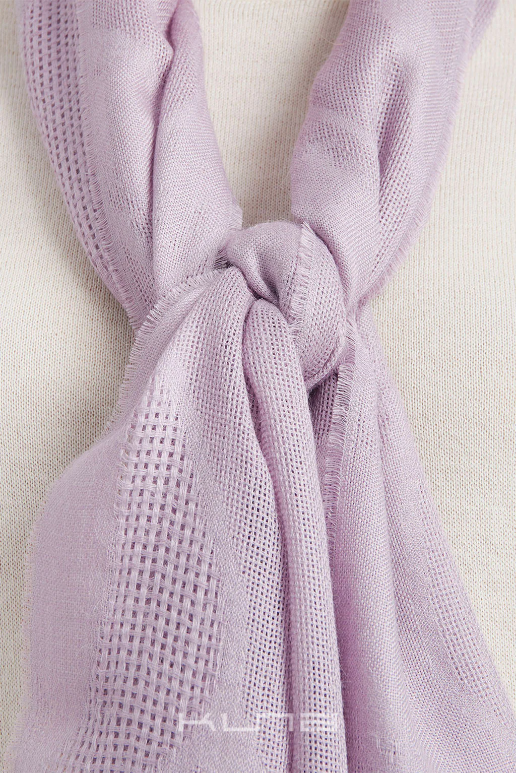 Canvas Baby Alpaca & Silk Wrap/Scarf - Image 8