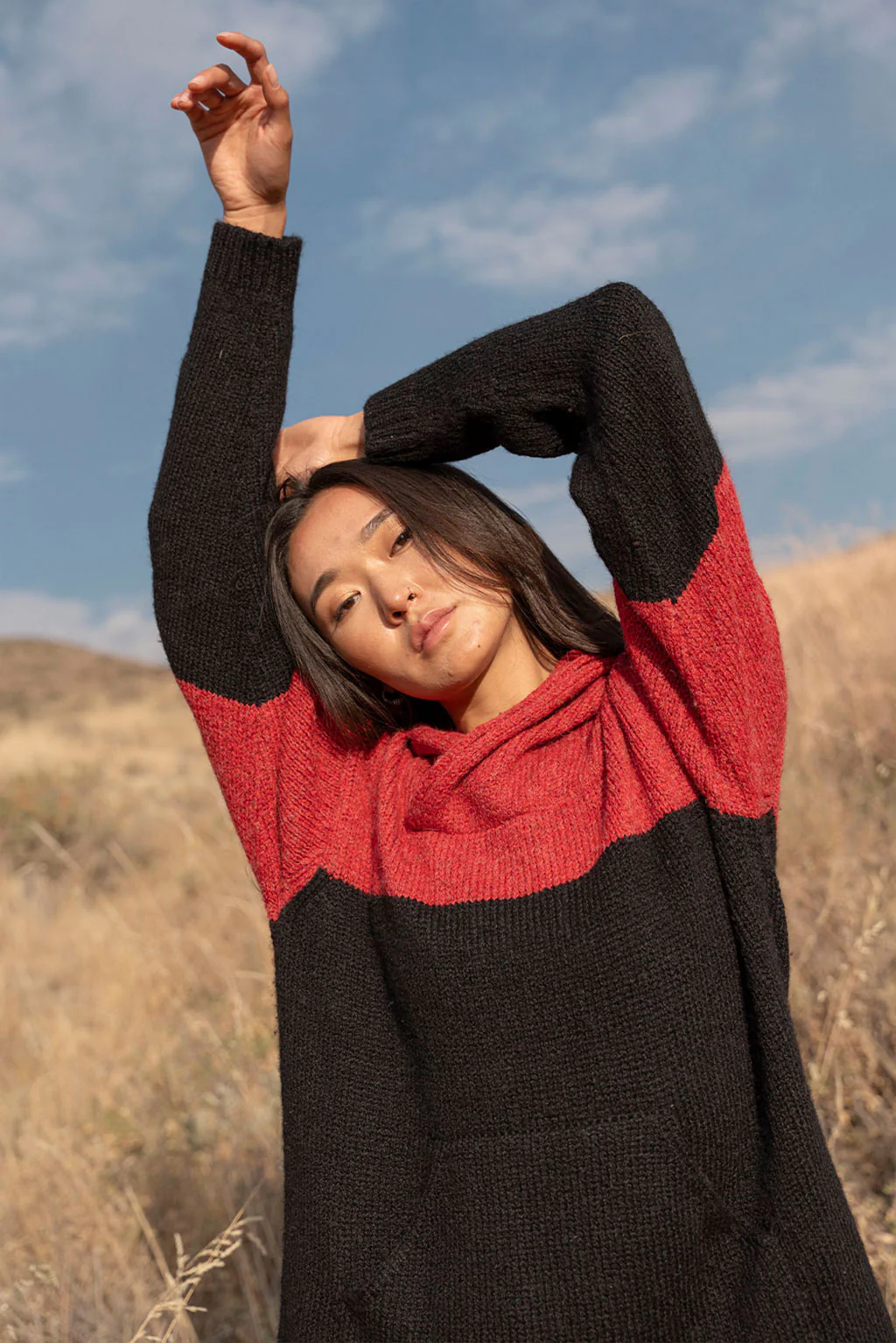 Coraline Alpaca Hoodie Pullover - Image 5