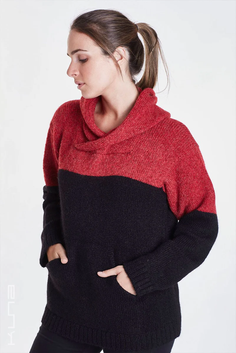 Coraline Alpaca Hoodie Pullover - Image 7