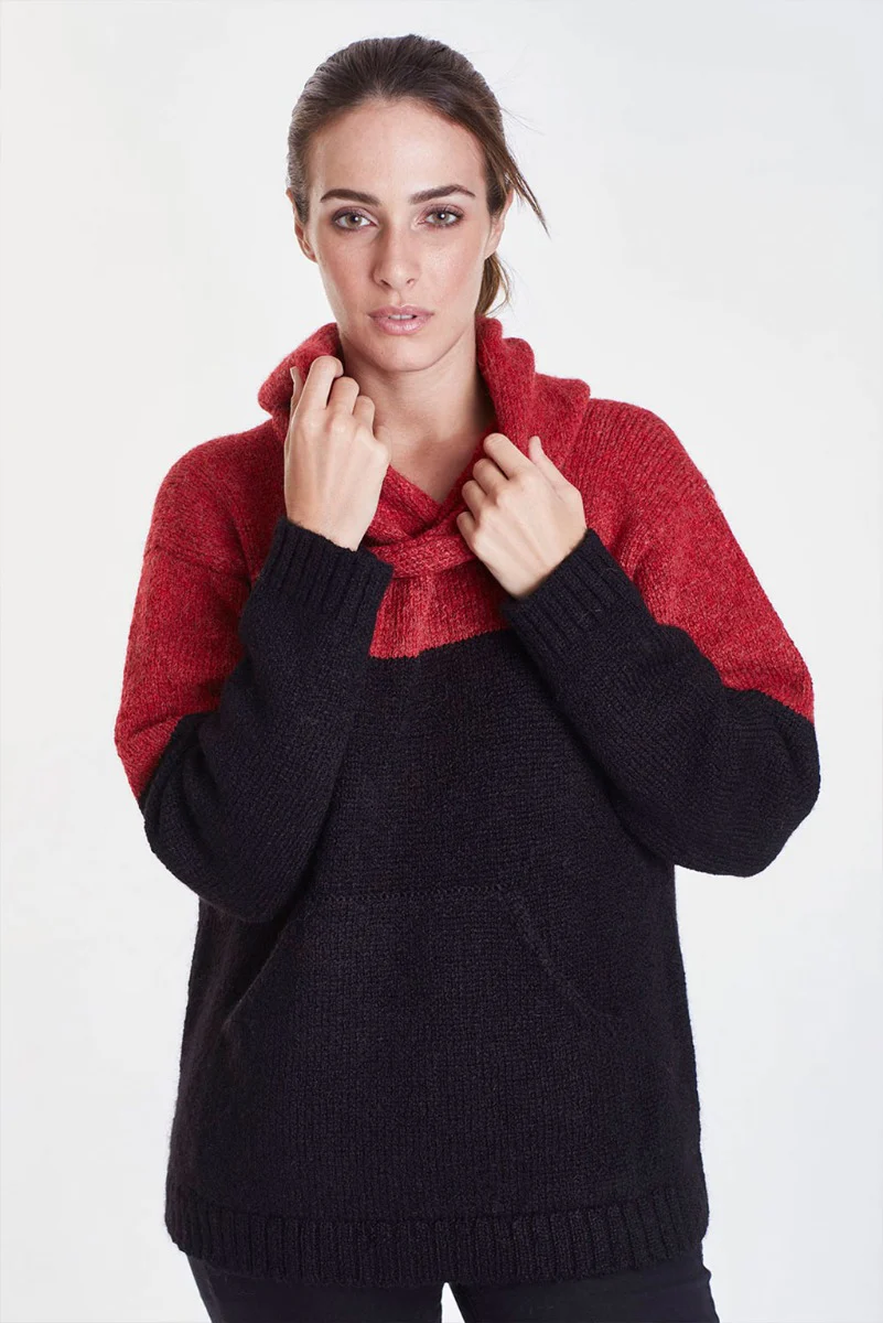 Coraline Alpaca Hoodie Pullover - Image 8