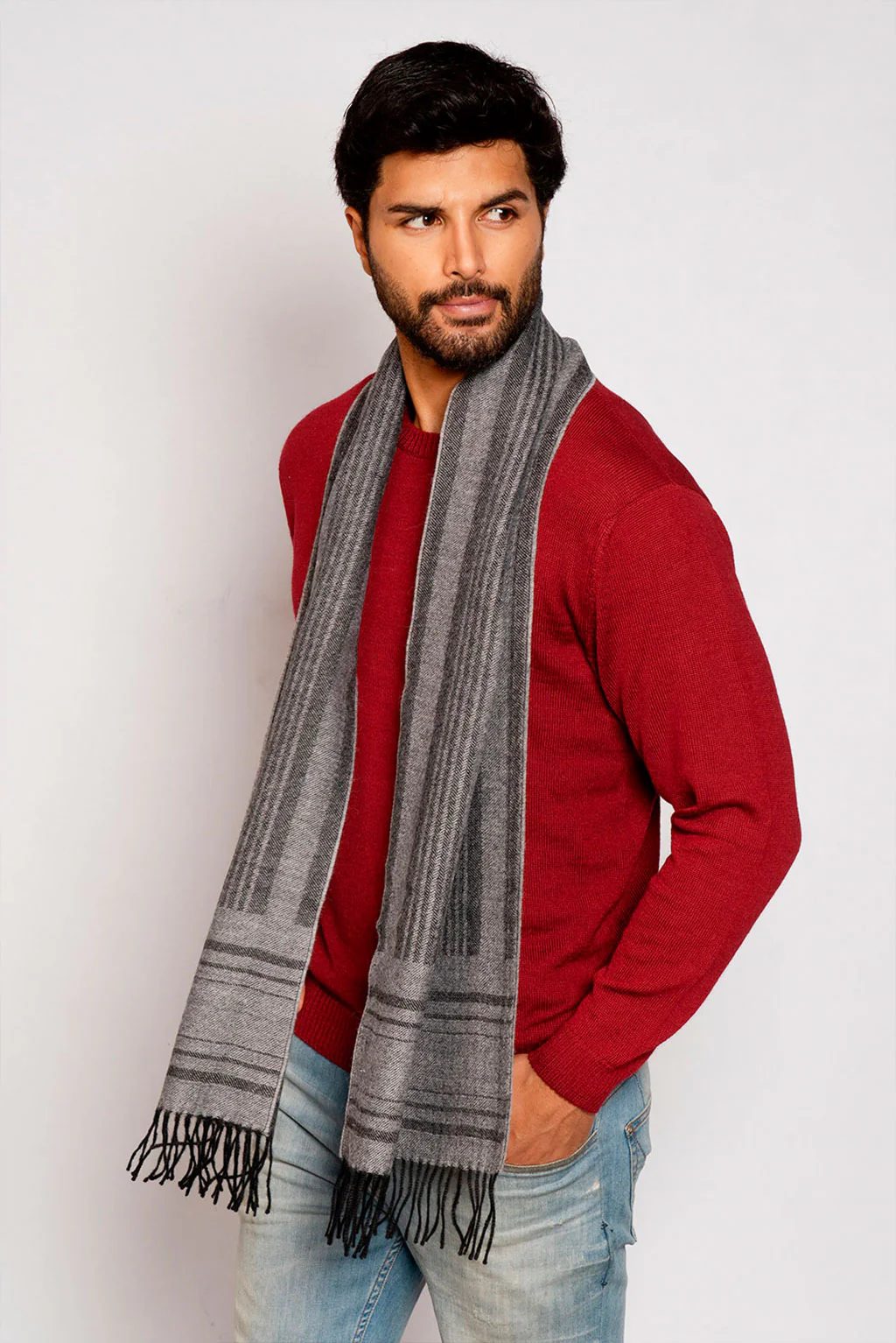 Dalil Baby Alpaca Scarf - Image 2
