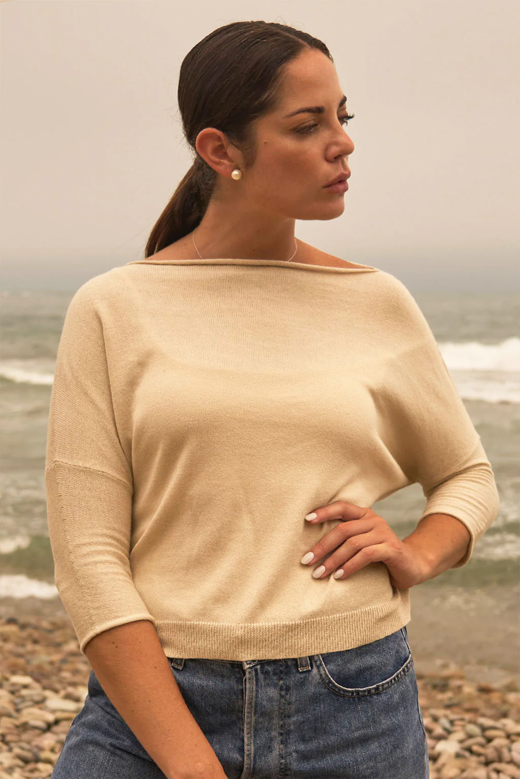 Dallas Cotton & Alpaca Sweater
