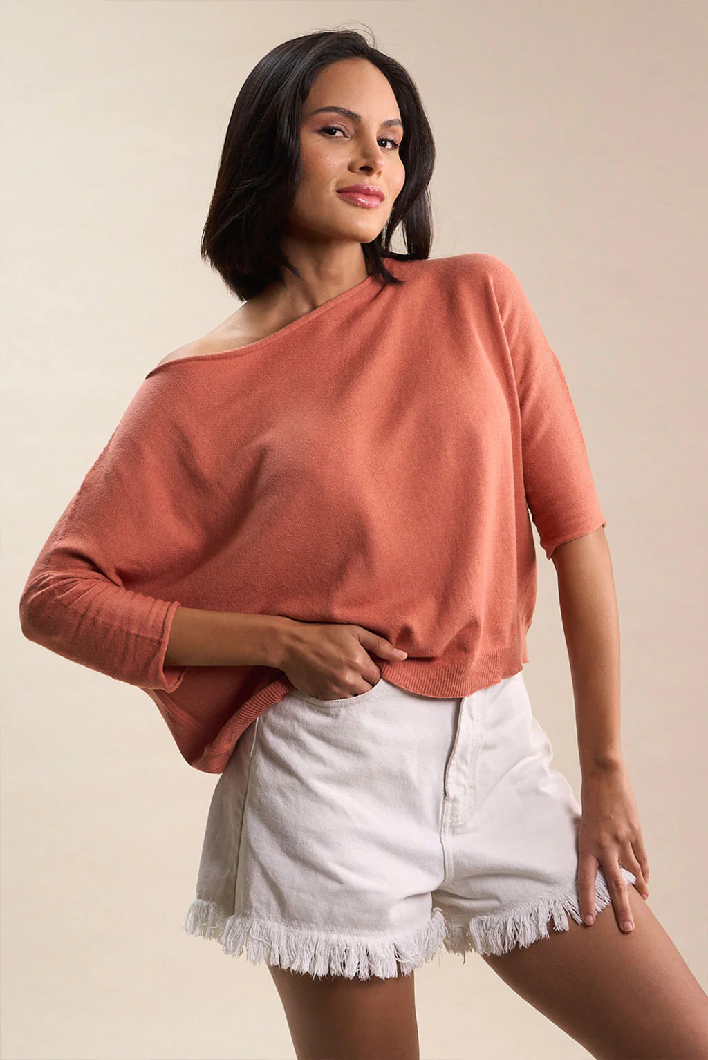 Dallas Cotton & Alpaca Sweater - Image 4