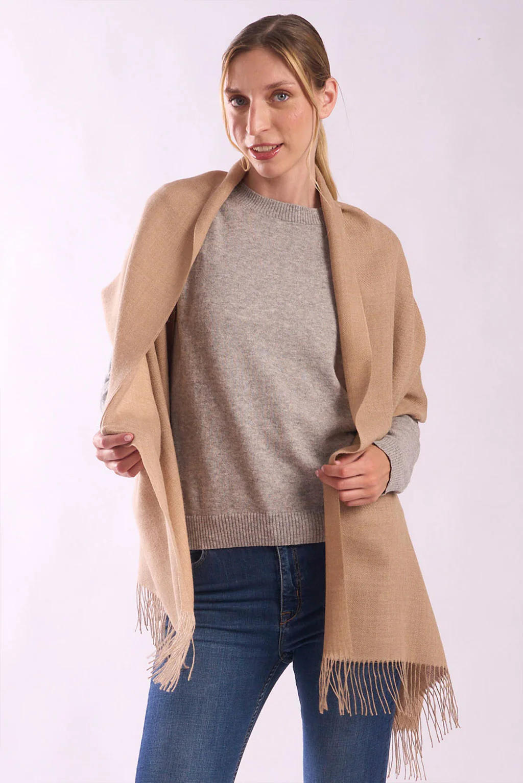 Eco Classic Baby Alpaca Wrap/Scarf - Image 4