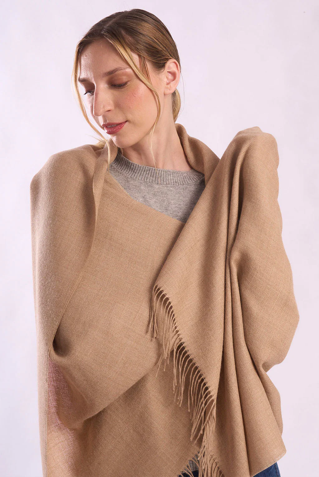 Eco Classic Baby Alpaca Wrap/Scarf - Image 5