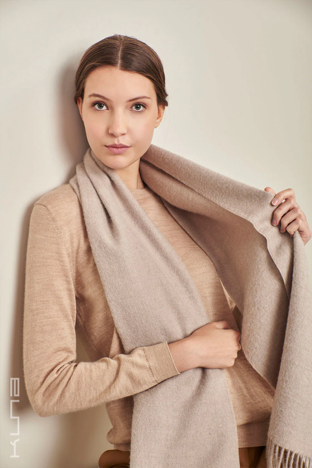 Essential Adrian Baby Alpaca Scarf - Image 4