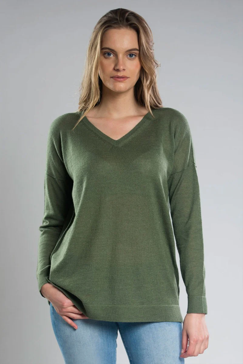 Gaia Llama & Silk Sweater