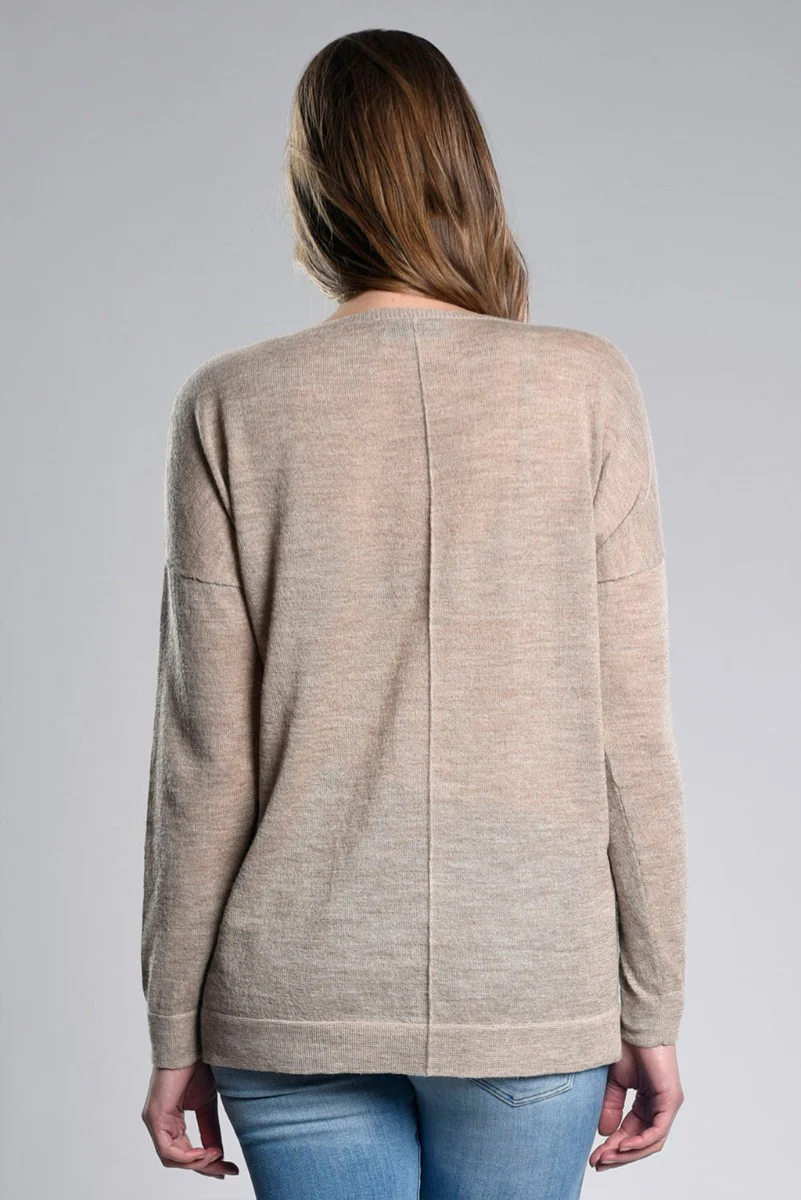 Gaia Llama & Silk Sweater - Image 2