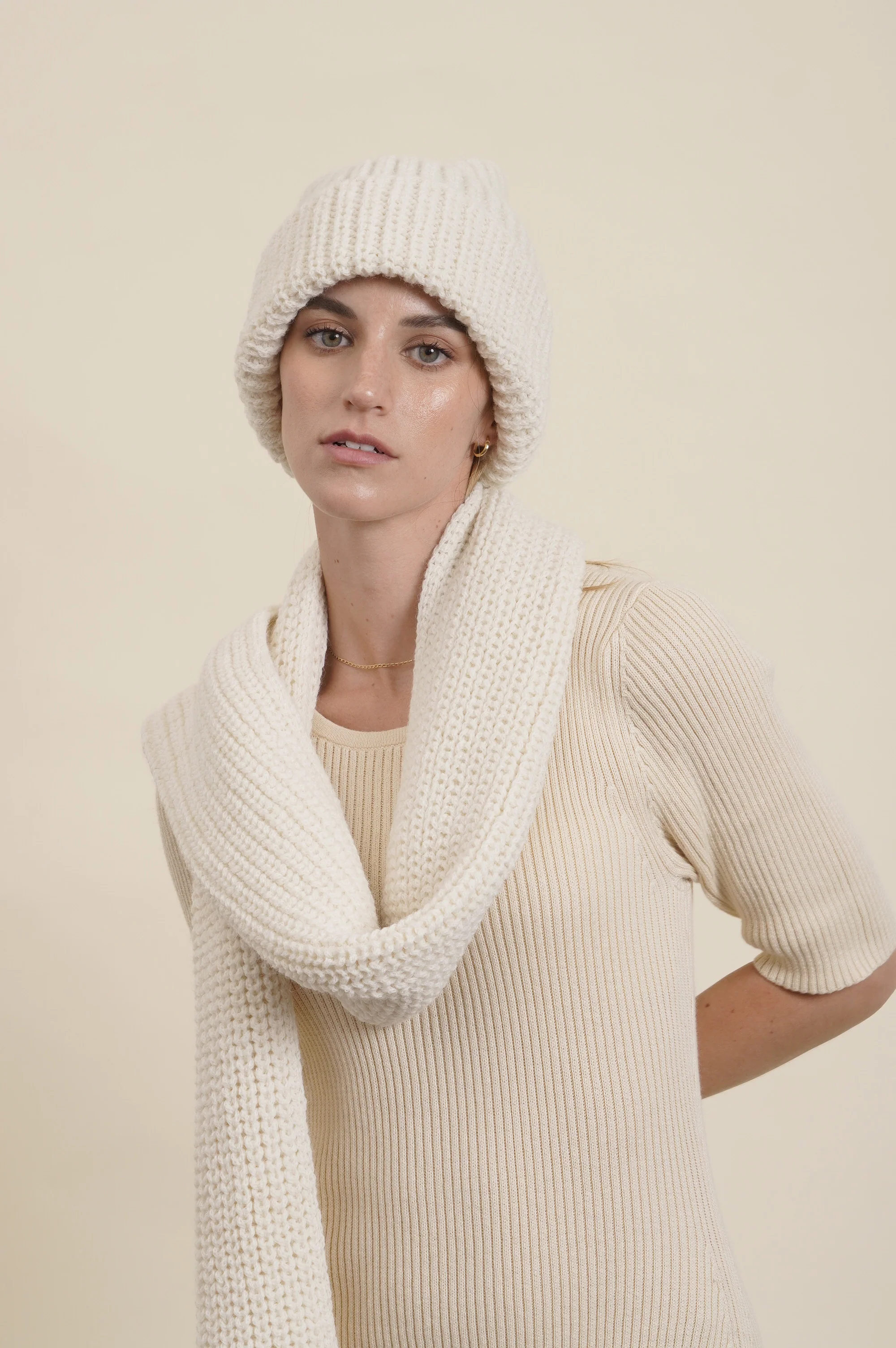 Khloe Alpaca Scarf - Image 2