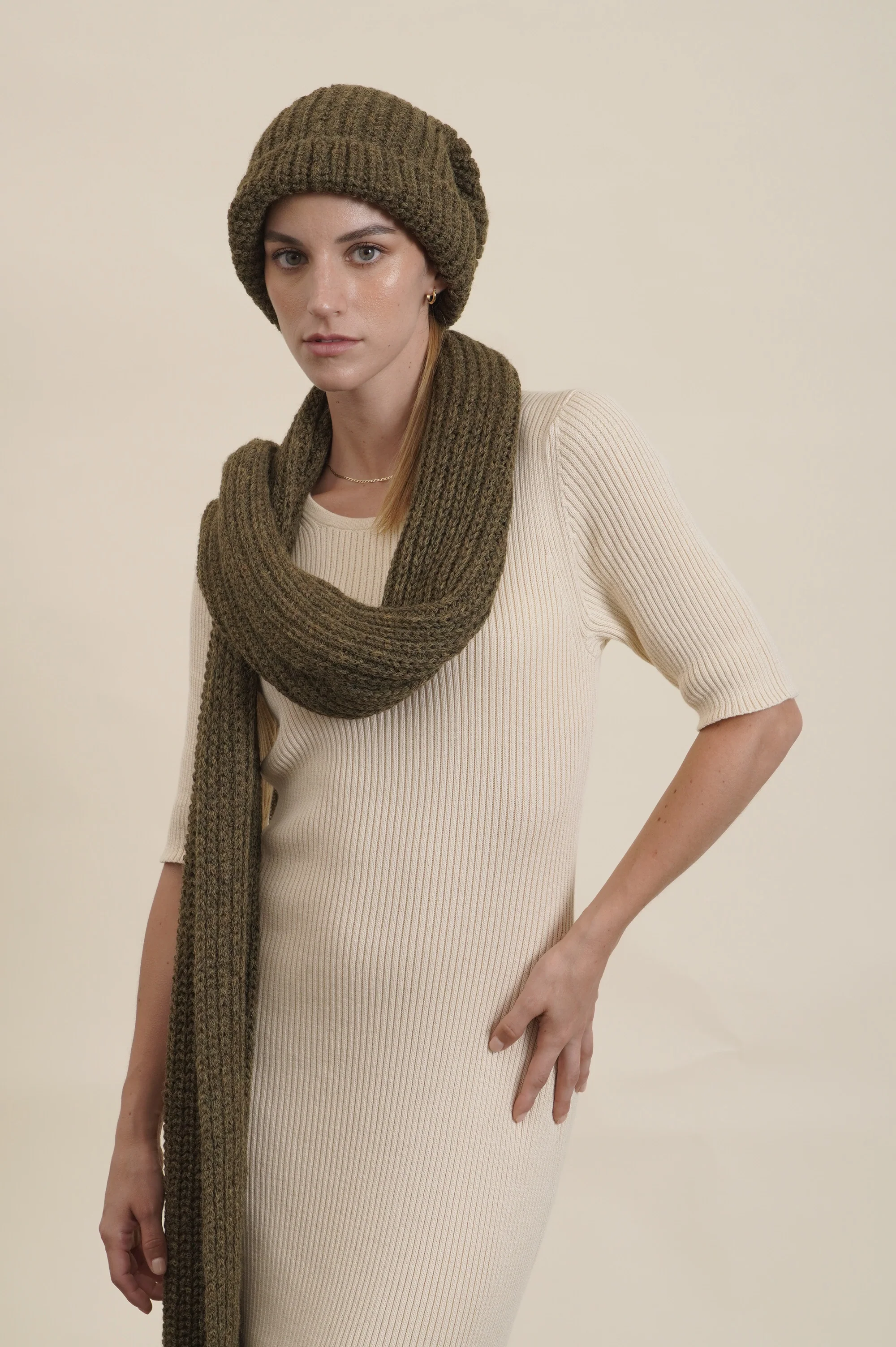 Khloe Alpaca Scarf - Image 7