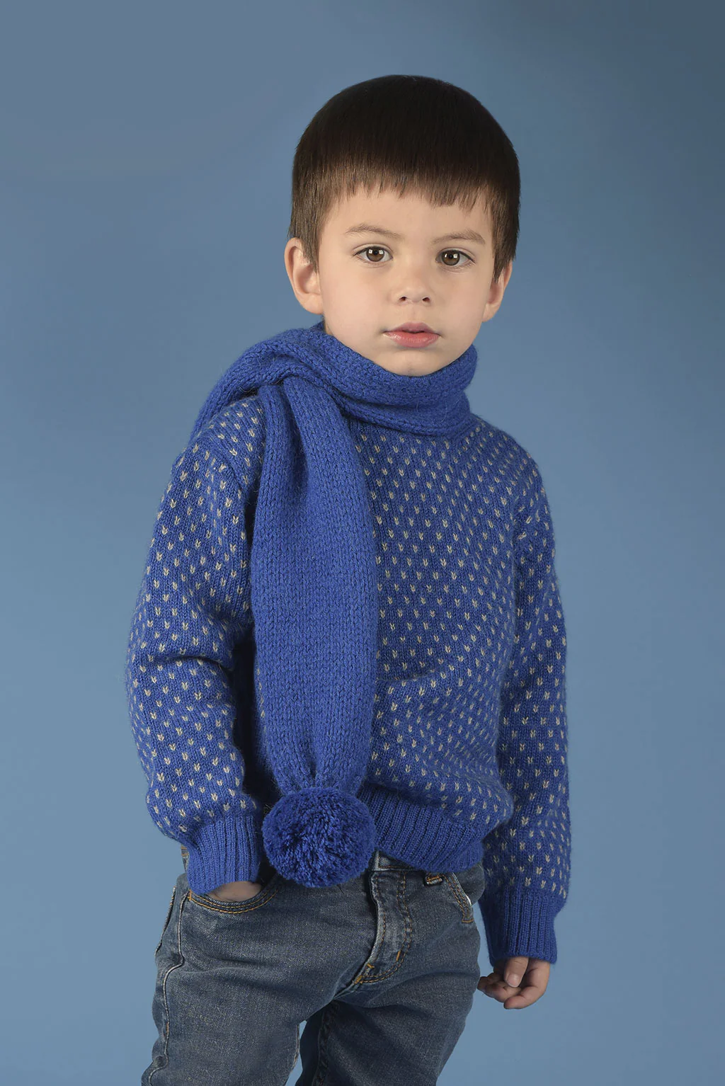 Kid Baby Alpaca Scarf - Image 4