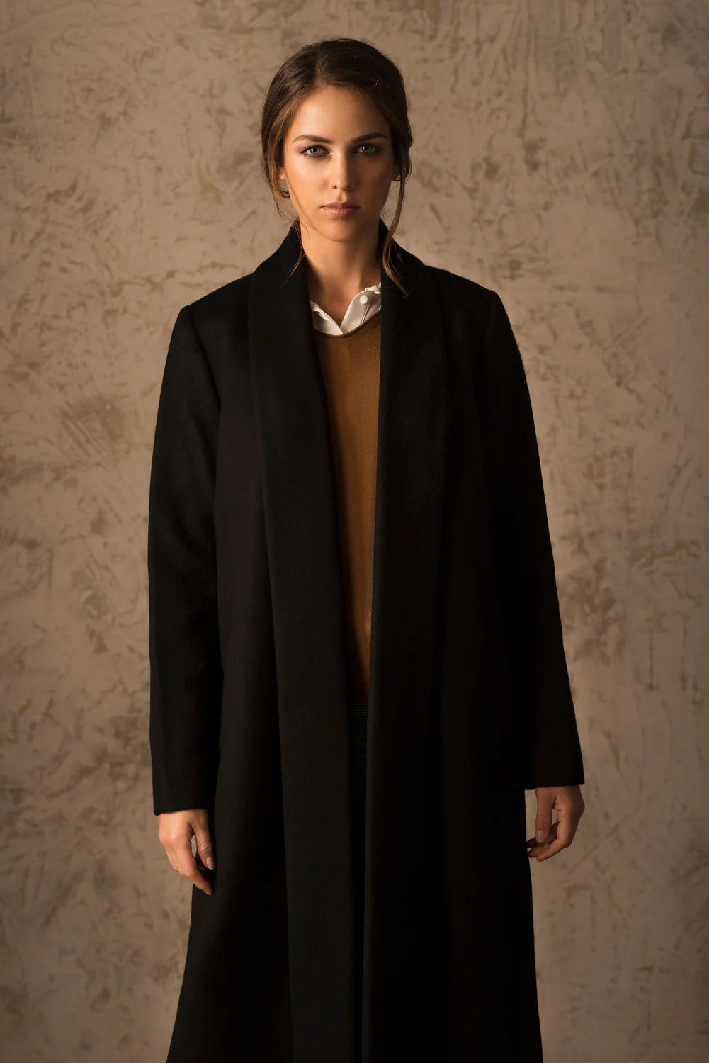 Long 100% Vicuña Swing Coat - Image 6