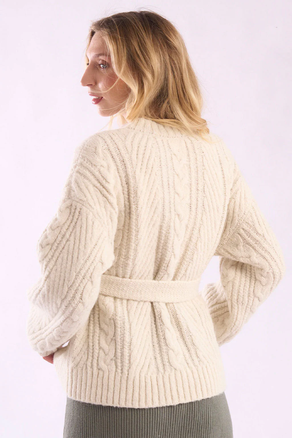 Meredith Alpaca Cardigan - Image 4