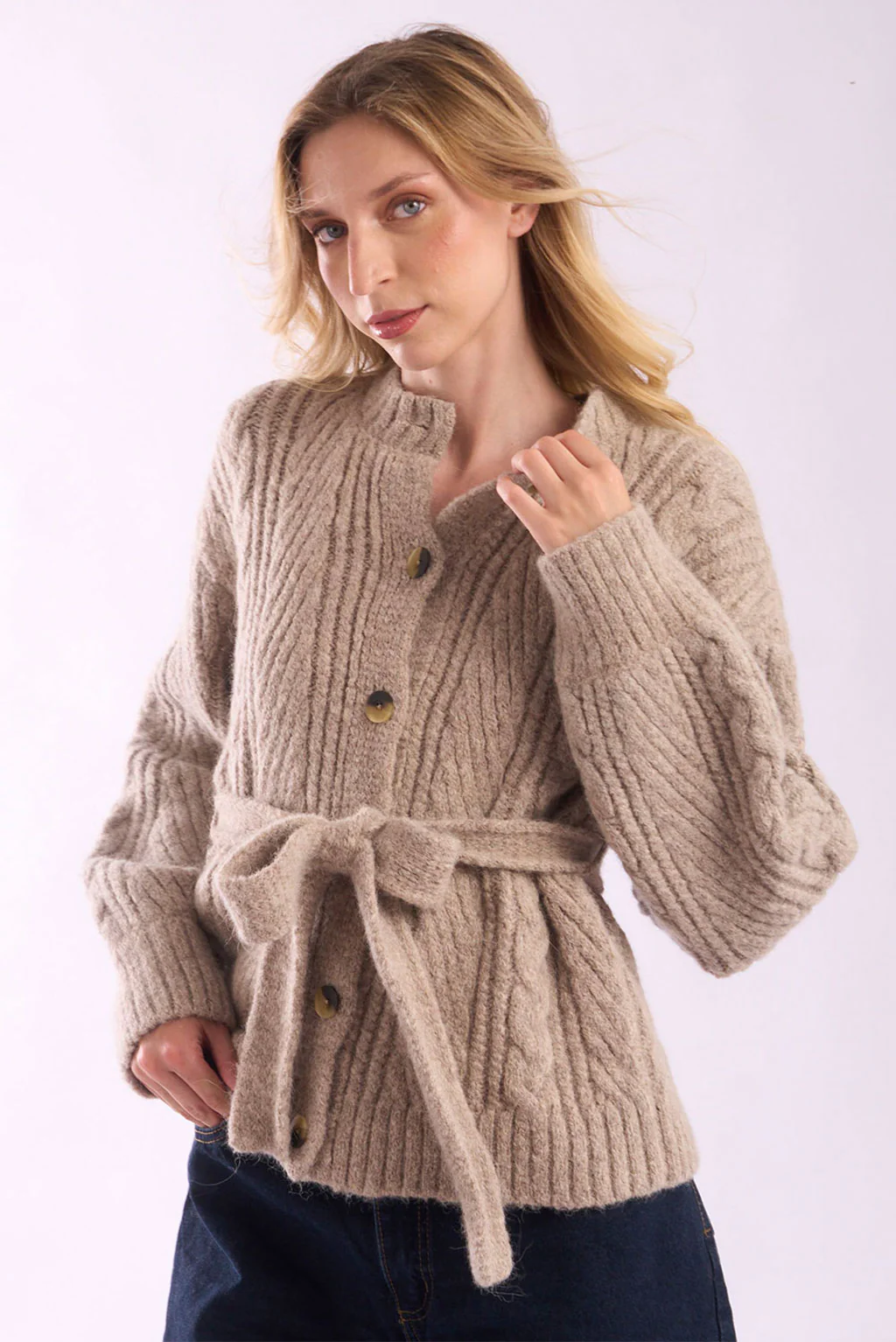 Meredith Alpaca Cardigan - Image 8
