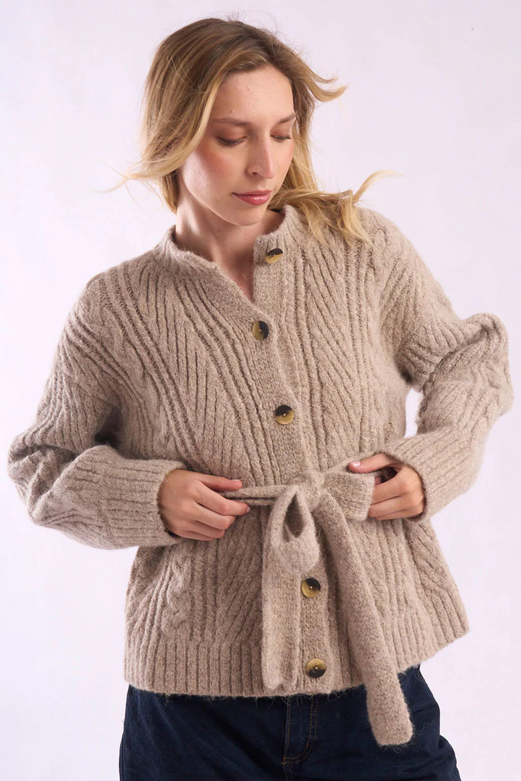Meredith Alpaca Cardigan - Image 9