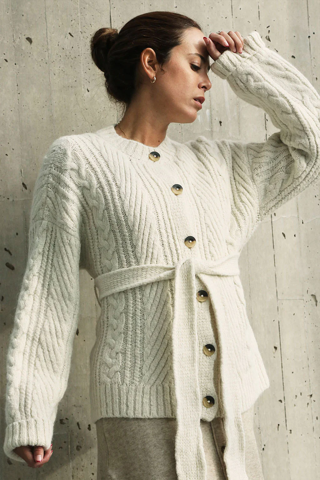 Meredith Alpaca Cardigan
