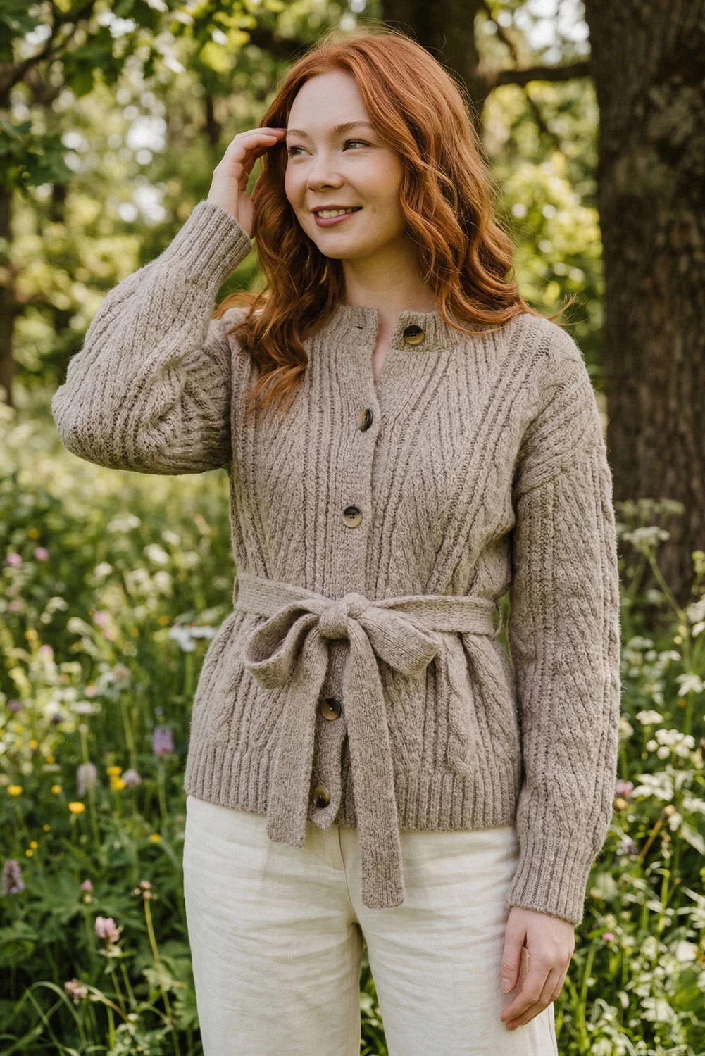 Meredith Alpaca Cardigan - Image 7