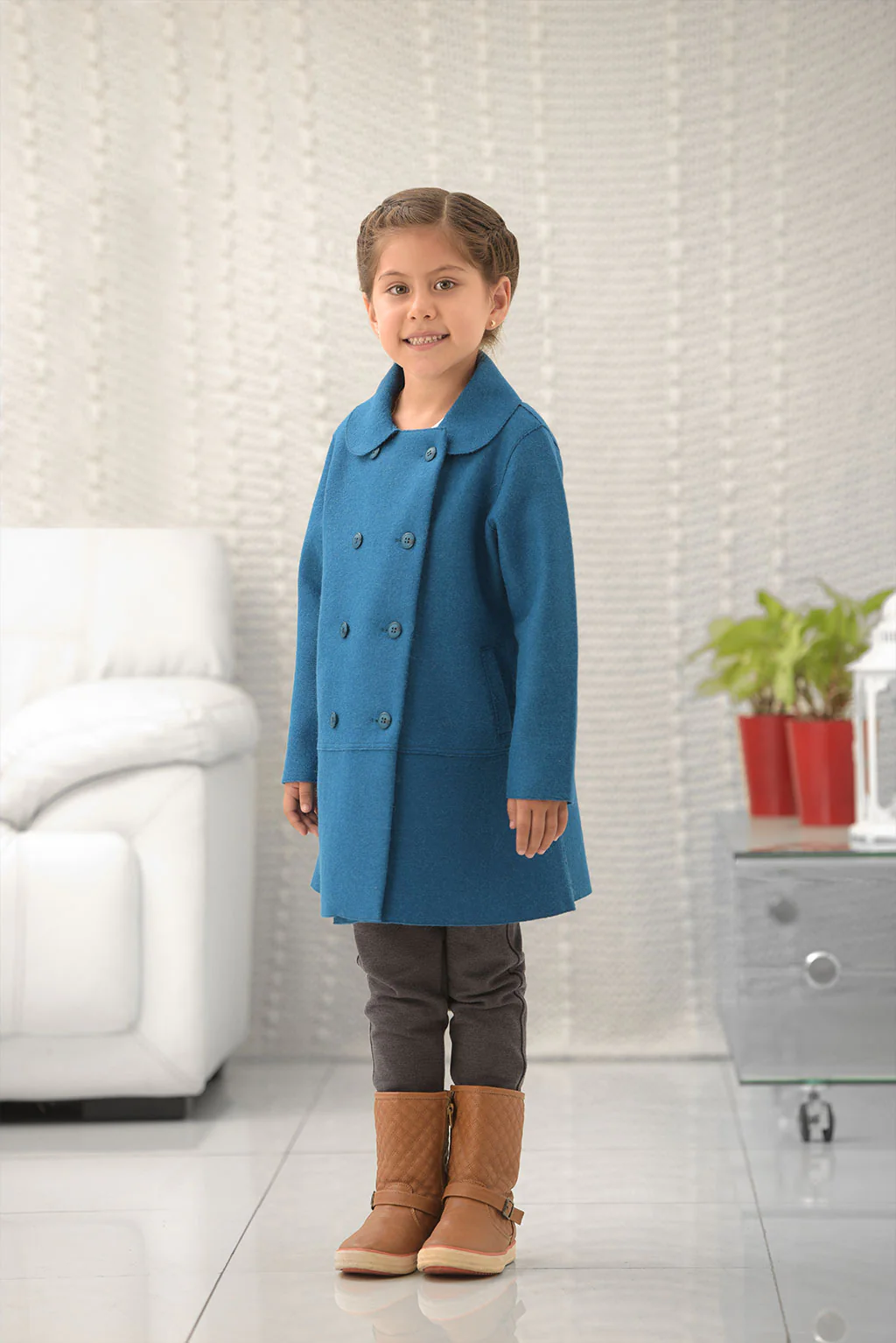 Nina Baby Alpaca Coat - Image 4