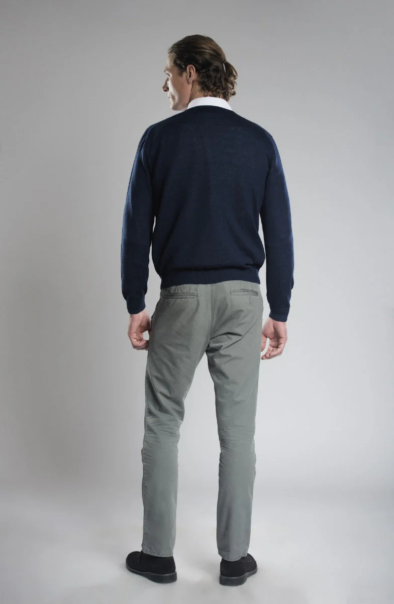 Odin V-neck Llama Sweater - Image 7