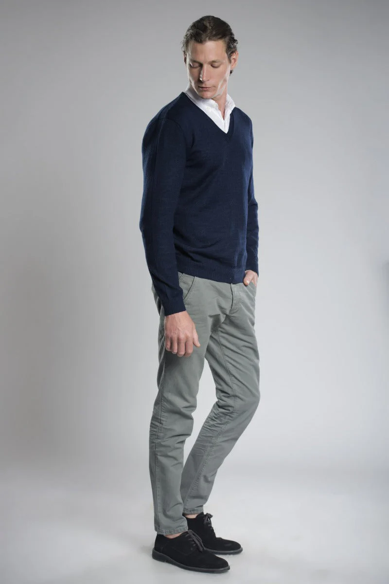 Odin V-neck Llama Sweater - Image 8