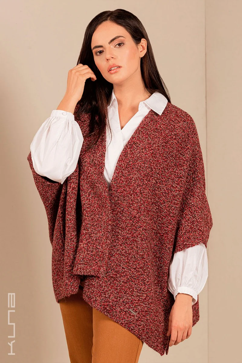 Sandra Baby Alpaca Poncho - Image 10