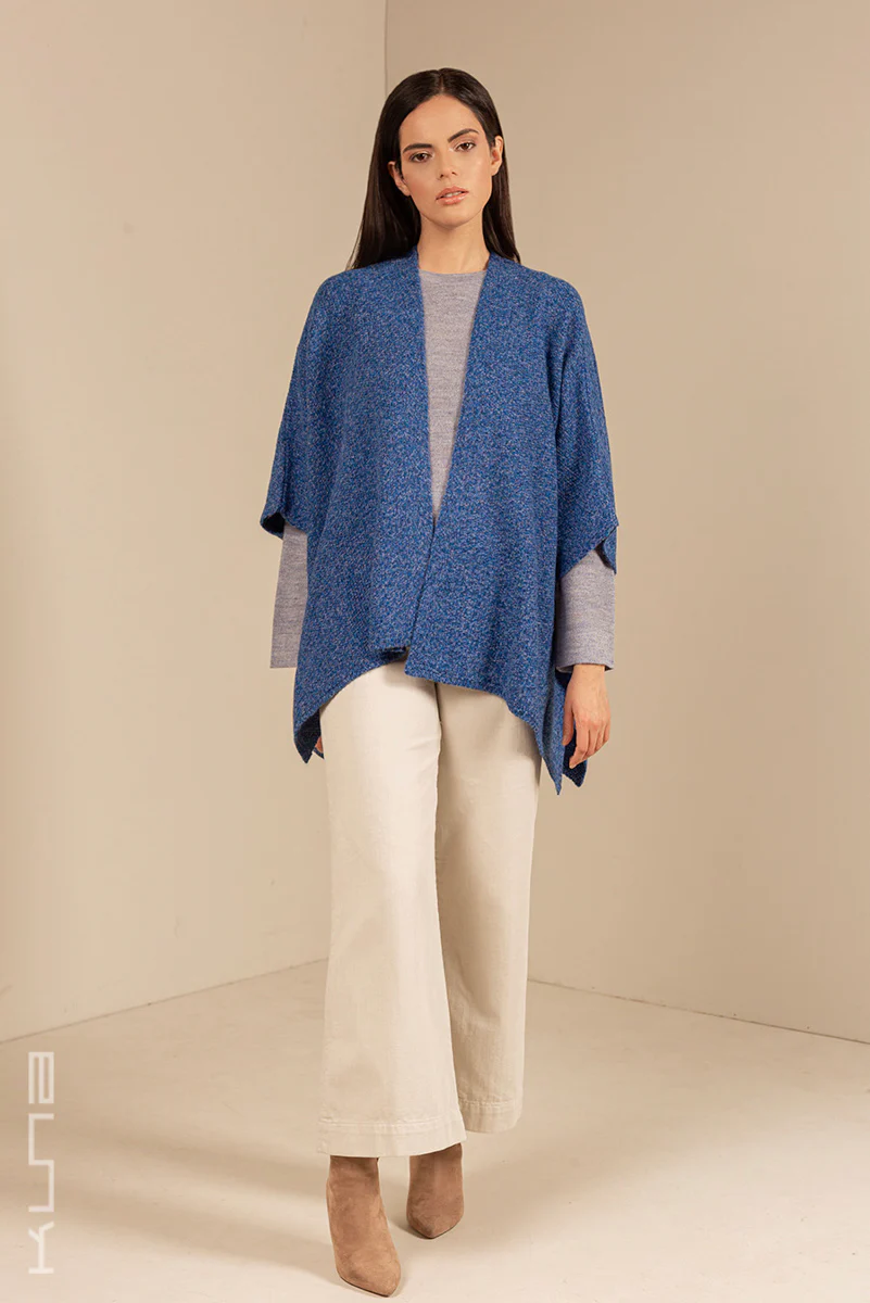 Sandra Baby Alpaca Poncho - Image 8