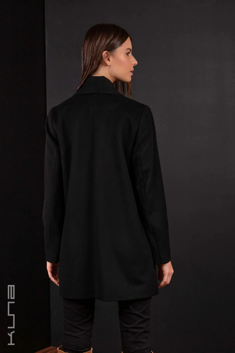 Short 100% Vicuña Swing Coat - Image 6