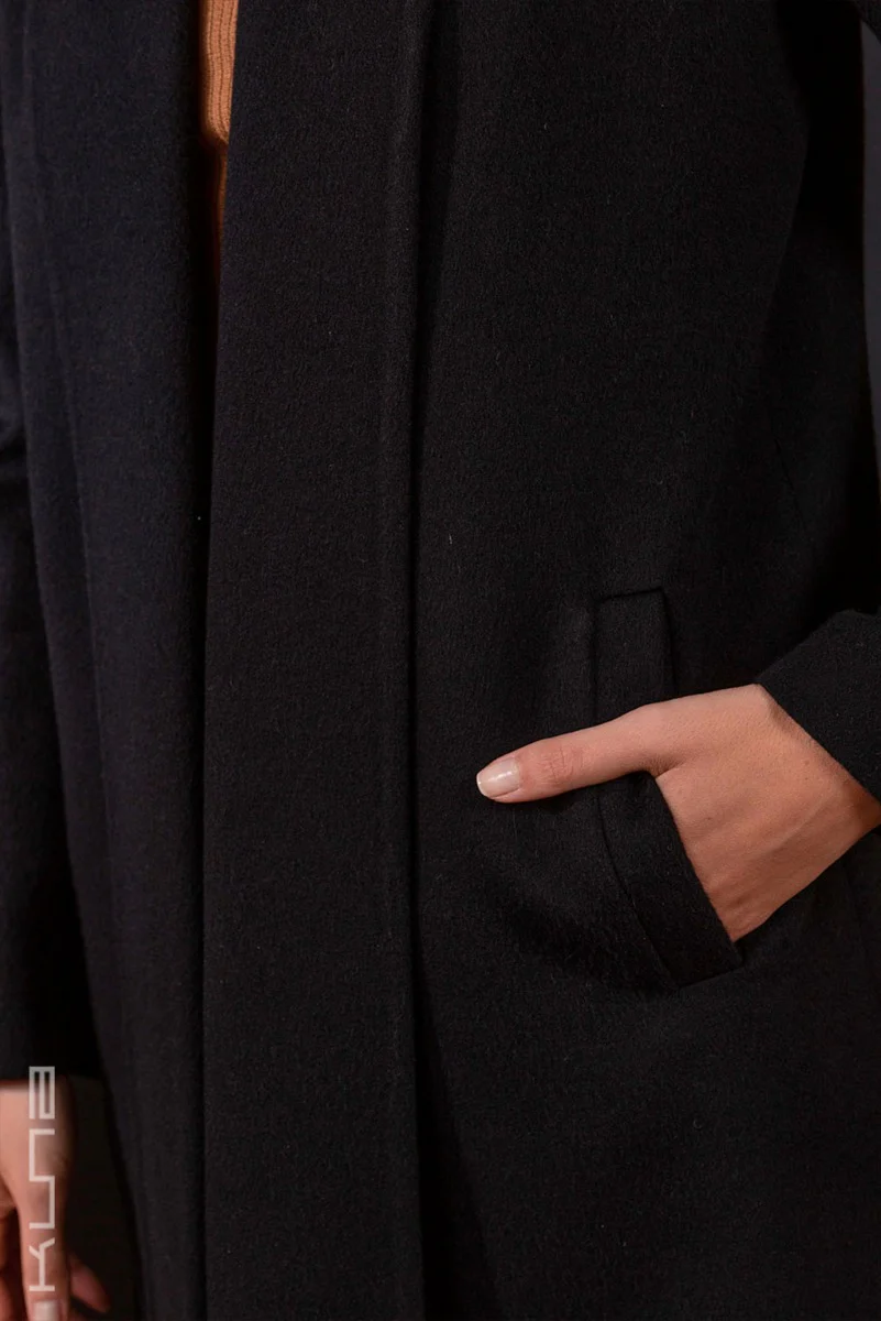 Short 100% Vicuña Swing Coat - Image 8