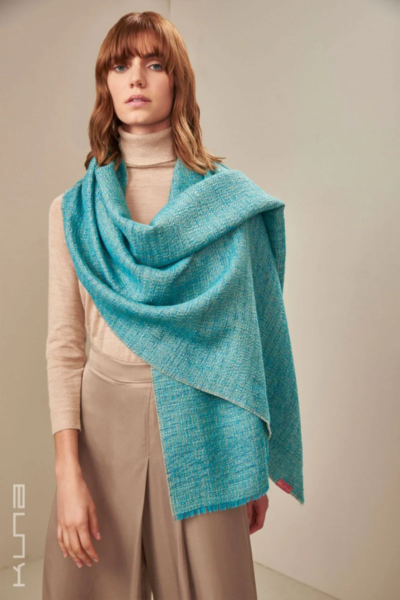 Ublong Baby Alpaca & Silk Shawl - Image 9