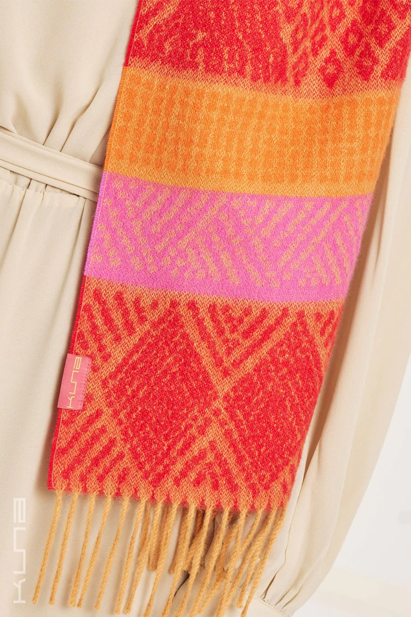 Walid Baby Alpaca Scarf - Image 10