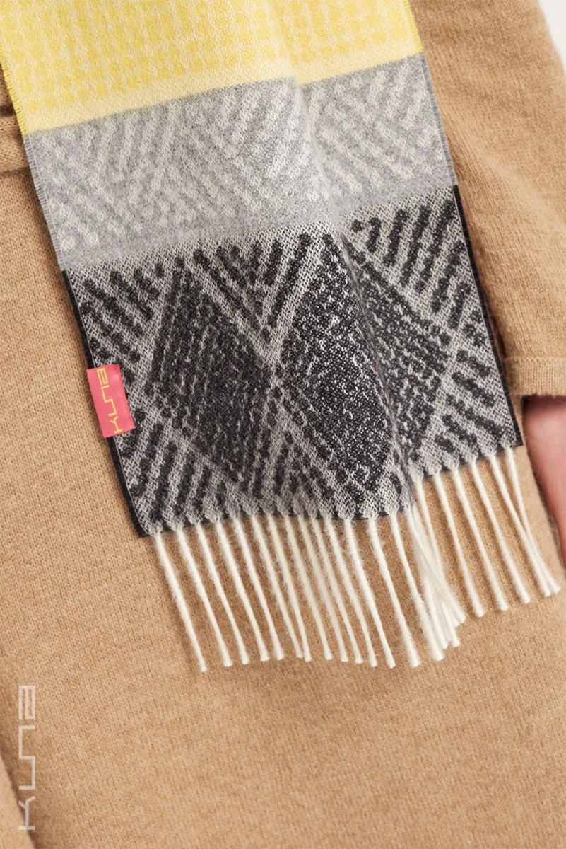 Walid Baby Alpaca Scarf - Image 7
