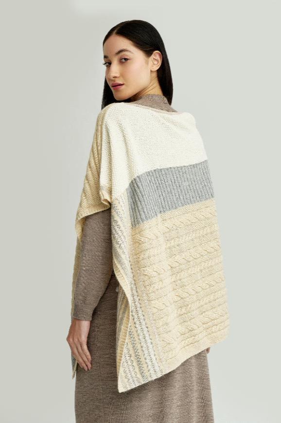 Ysadora Baby Alpaca Poncho - Image 2