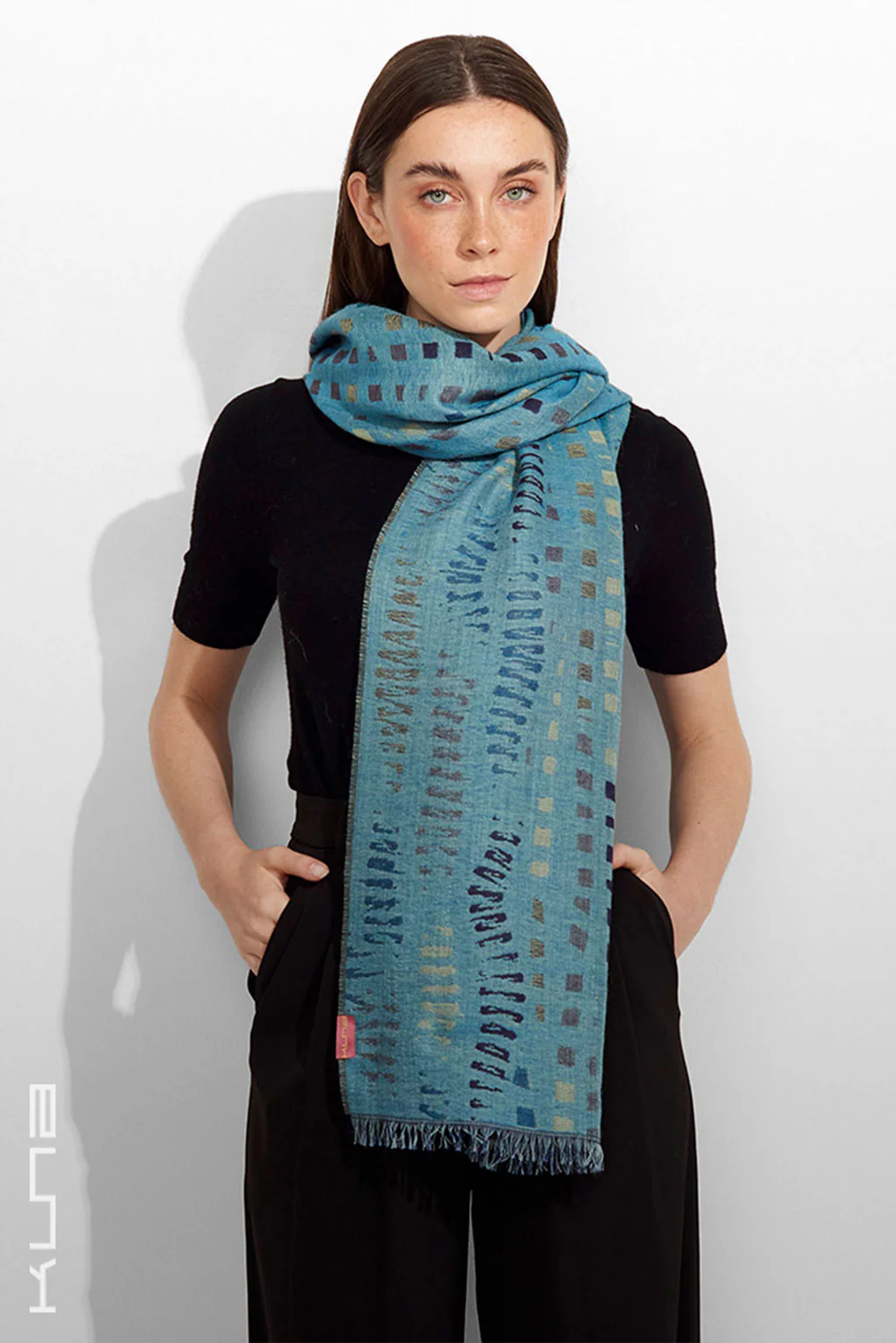 Zane Baby Alpaca & Silk Wrap/Scarf - Image 4