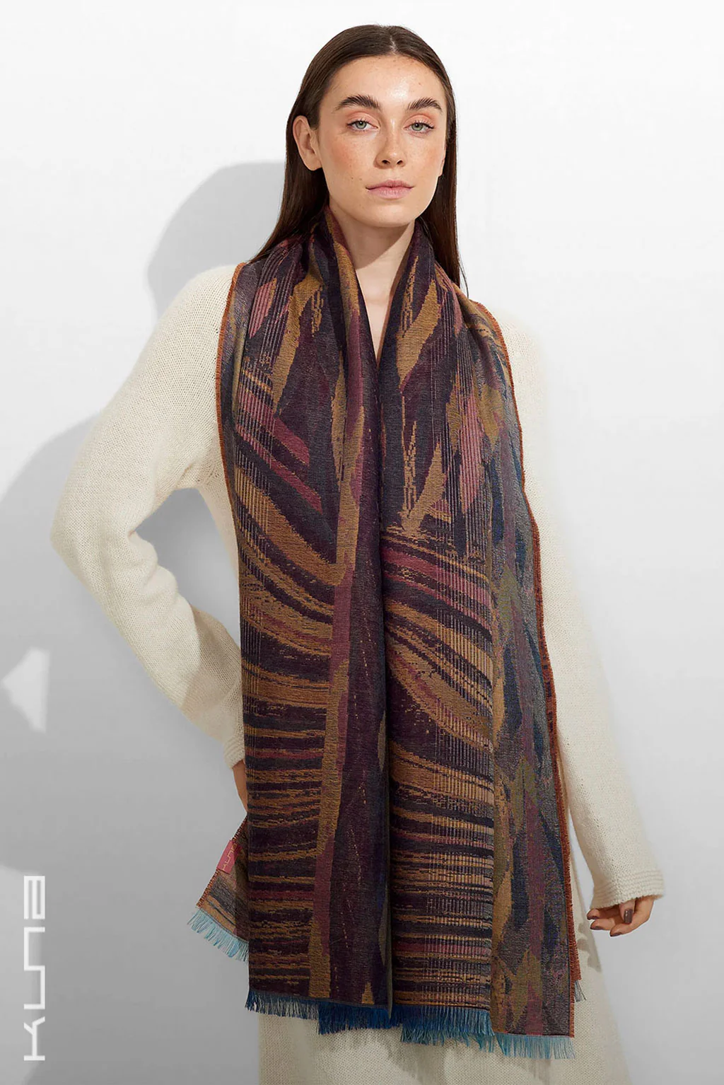 Zubi Baby Alpaca & Silk Wrap/Scarf